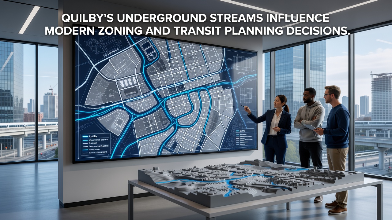 Quilby's Underground Streams Influence Modern Zoning and Transit Planning Decisions